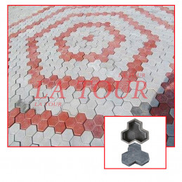 MOULE DE PAVE DECORATIF...