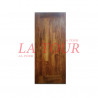 PORTE EN BOIS CAKER 2,10x0,805 ML EP 35MM AVEC DESIGN BEIGE FONCEE