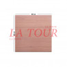 GRES MATE INDIEN 60x60 AU MOTIF BOIS MARRON