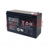 BATTERIE RECHARGEABLE ONDULEUR 12V 9,0AH/20H (SN12-9) REED WOOD NOIR