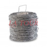 FIL DE FER BARBELET EN ROULEAUX 5.00KG (75YARDS) GALVA