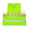 GILET FLUORESCENT (1°CHOIX) XL COUTURE VERT CITRON BLT VERT CITRON