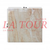 GRES POLI 80x80 INDIEN FOND BEIGE MARBRE MARRON FONCE