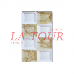 FAIENCE 25x40 AU MOTIF 3D...