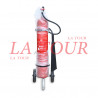 EXTINCTEUR CO2 EVAPORISATEUR DE DIOXYDE DE CARBONE 10KG EURO FEU ROUGE