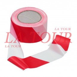 RUBAN PLASTIQUE DE CHANTIER...