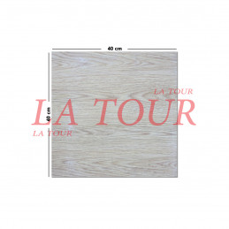 GRES MATE 40x40 FOND BOIS...