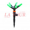 ARROSEUR ROTATIF A 5 BRAS POINTE IRRIGATION JARDIN VERT NOIR