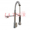 MITIGEUR EVIER DOUCHETTE VERTICAL+ ROBINET SKYRIM CHROME NOIR