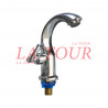 ROBINET LAVABO BEC LONG 1/4TOUR OUVERTURE A COTE SF CHROME