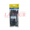 COLLIER DE SERRAGE (COLSON) 4,0x150MM CABLE TIE NYLON NOIR
