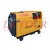 GROUPE ELECTROGENE 007,50KVA 220V-380V DIESEL TRIPHASE KAMA JAUNE NOI