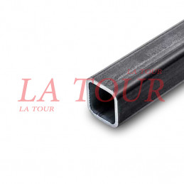 TUBE CARRE ACIER NOIR...