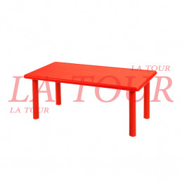 TABLE PLASTIQUE PIEDS...