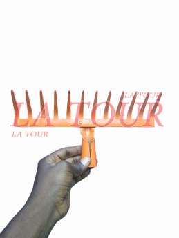 RATEAUX 12 DENTS ORANGE