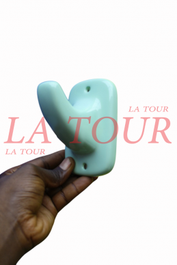 PORTE MANTEAU PORCELAINE A...