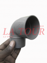 COUDE PVC 1/4 Ø 63 IBP GRIS
