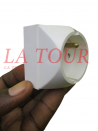 PRISE BIPOLAIRE 2P+T 10A/16A 250V REF.(8000) METELMO BLANC