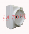 PRISE BIPOLAIRE REF.(4083S13) RIF INGELEC BLANC