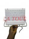 PROJECTEUR LED 100W IP66 FLOOD LIGHT LUMIERE BLANCHE GRIS ROUGE