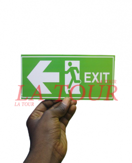 PANNEAU SORTIE DE SECOURS...