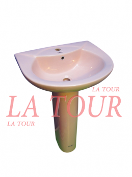 COLONNE LAVABO CASTLE ROSE