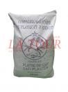 PLATRE EN POUDRE 40KG GAZELLE POLYPROPYLENE BLANC