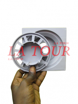 SIPHON DE SOL 150x150MM PVC...