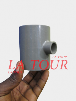 TE REDUCTEUR PVC Ø 50/20 GRIS