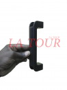 POIGNET MEUBLE (AMOIR) 18,5CM PLASTIQUE NOIR