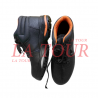 CHAUSSURES DE SECURITE DELTA PLUS N°40 NOIR/ORANGE COUTURE NOIRE