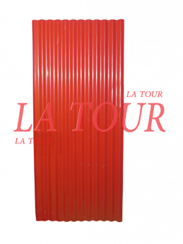 TOLE ONDULEE ZINGUE...