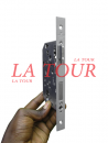 COFFRET SERRURE A CYLINDRE LAPERCHE 1LANGUETTE RECTANGLE GRIS