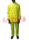 IMPERMEABLE (PANTALON+BLOUSON+CAPUCHE) (L) TALLA JAUNE