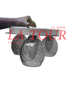 APPLIQUE PLAFONNIER A 3...