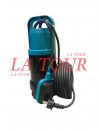 POMPE SUBMERSIBLE 1,3HP 1300M³/h 215L/MM (XKS1000 PW) LEO VERT NOIR