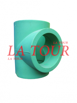 TE PPR Ø 90 VERT CLAIR