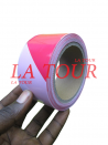 RUBAN PLASTIQUE DE CHANTIER 05CM (100ML) WARNING TAPE ROUGE/BLANC