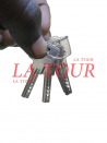 CADENAS INCOPIABLE 60MM 4 CLES MASTER LOCK REF.(2960D) LAITON