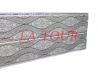 FAUX PLAFOND PVC LAMBRIS EN VAGUE FLEURI (20x400)CM REF.(33A) GRIS