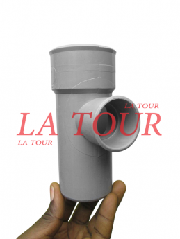 TE DROIT REDUCTEUR PVC Ø...