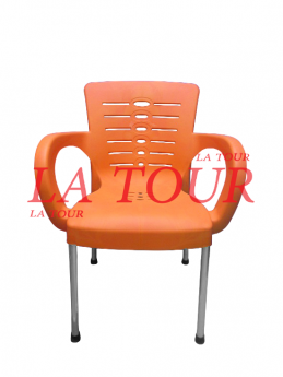CHAISE PLASTIQUE PIED...