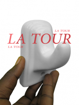 PORTE MANTEAU PORCELAINE A...