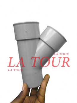 TE CULOTTE PVC Ø 63 NICOLL...