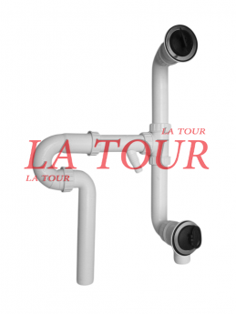 VIDANGE EVIER 2 BAC(s) INOX...