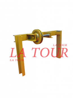 POULIE BETONNIERE EN BAS...