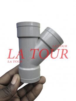 TE CULOTTE PVC Ø 40 SANIMAX