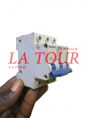 DISJONCTEUR TRIPOLAIRE 63A NADER GRIS BLEU
