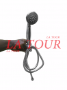 MITIGEUR BAIN DOUCHE (POMME+FLEXIBLE+SUPPORT) (1083) MAAT CHROME