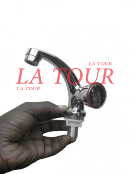 ROBINET LAVABO BEC COURBE...